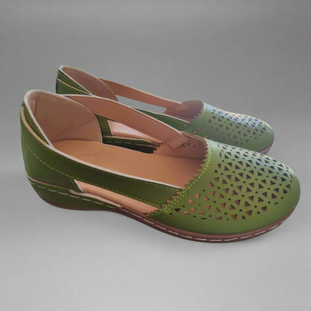 Krystyna - Ortopedyczny but komfortowy wykonany z materiału premium