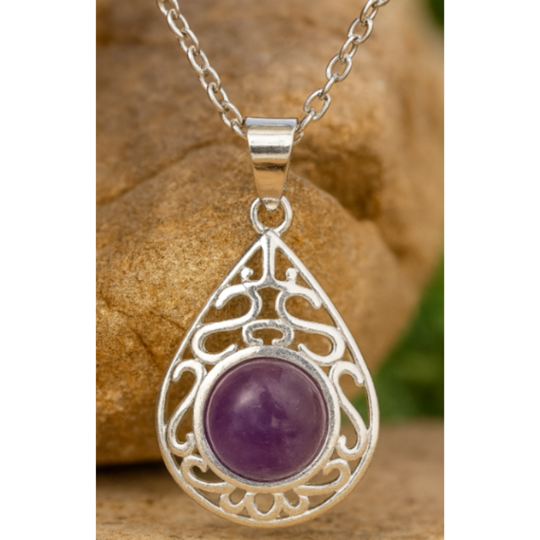 Naszyjnik Paulina - Ametyst