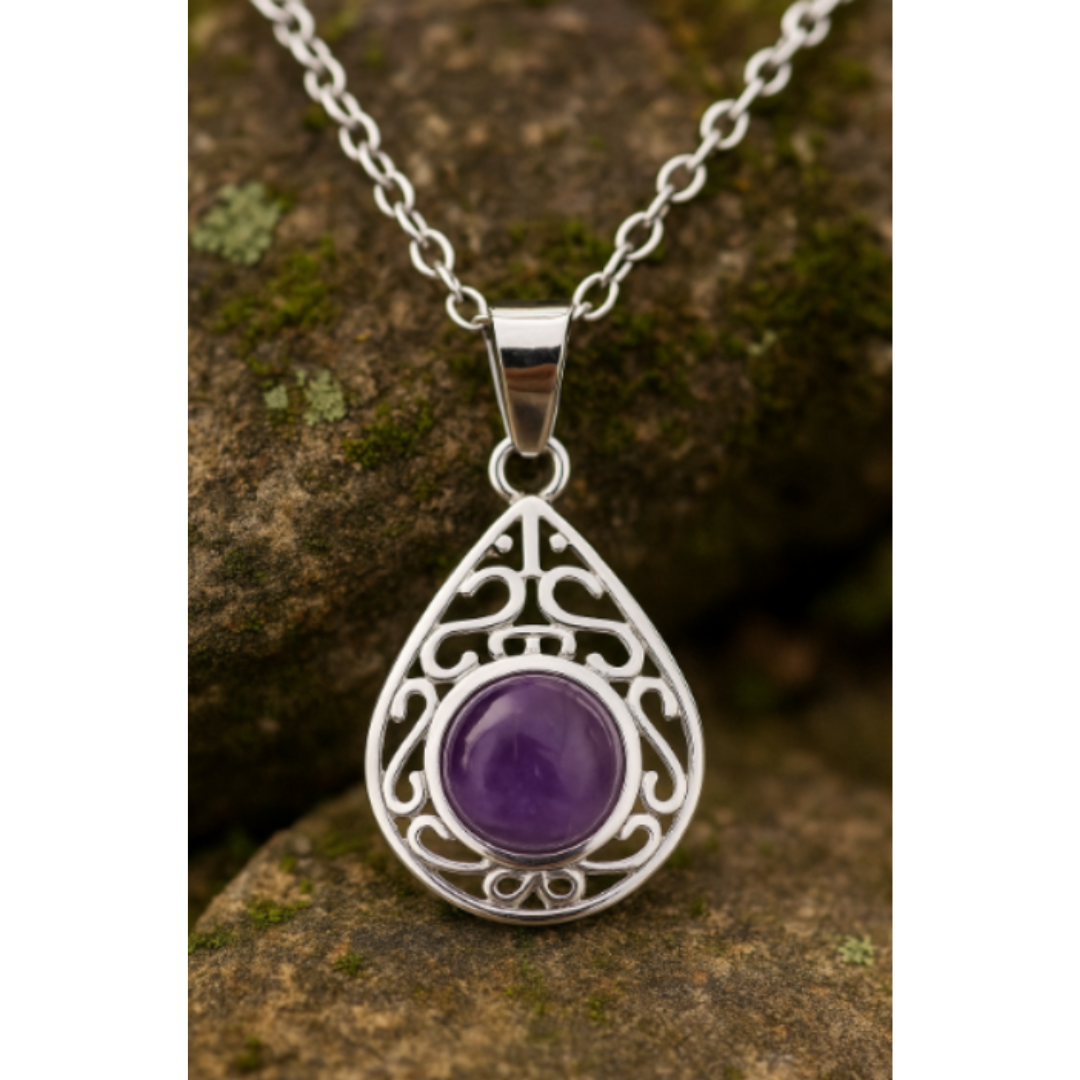 Naszyjnik Paulina - Ametyst