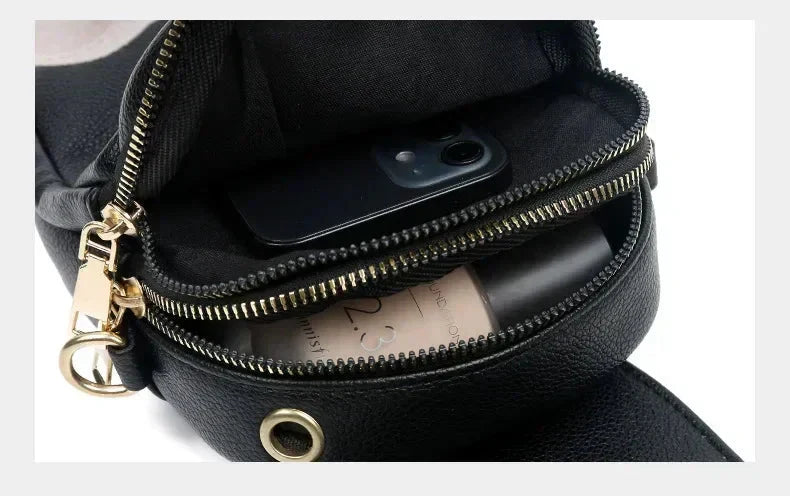 Sylwia - skórzana torba retro